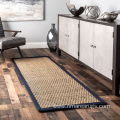 Natural seagrass fiber woven hallway runner rugs